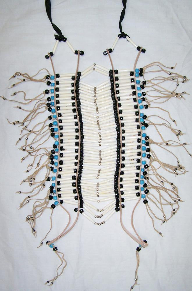 Wholesale LARGE INDIAN STYLE BUFFALO BONE BREAST CHEST PLATE  ( sold by the piece / color )