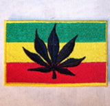 Buy POT RASTA FLAG 3 INCH PATCH * closeout now $ 1.25 eaBulk Price