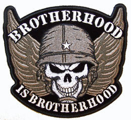 Buy BROTHERHOOD SKULL PATCHBulk Price