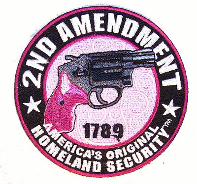 Wholesale 2nd AMENDMENT PISTOL PATCH  (Sold by the piece)