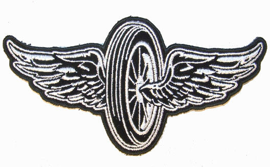 Buy MOTORCYCLE WHEEL WINGS 5 INCH PATCHBulk Price