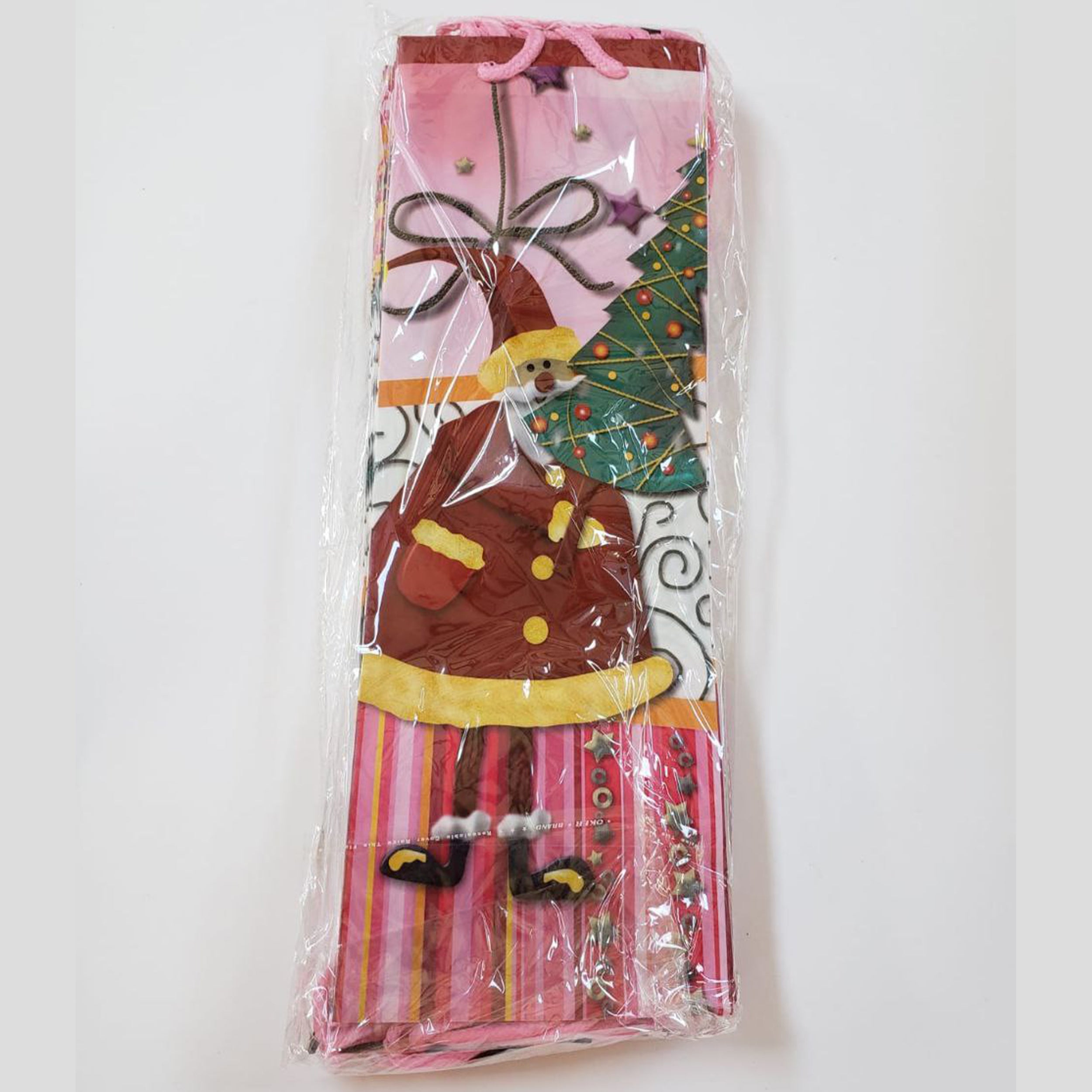 Christmas Theme Paper Wine Bags