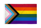 Wholesale 2 x 3  PROGRESS RAINBOW  FLAG