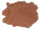 Wholesale LIGHT TAN DYED COLOR RABBIT SKIN PELT (Sold by the piece)