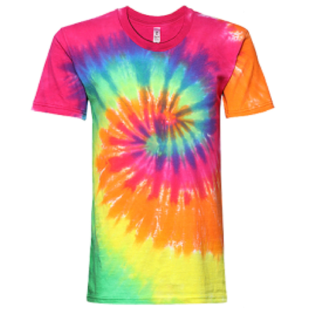 Buy Tie Dye Rainbow Short Sleeves T-Shirt