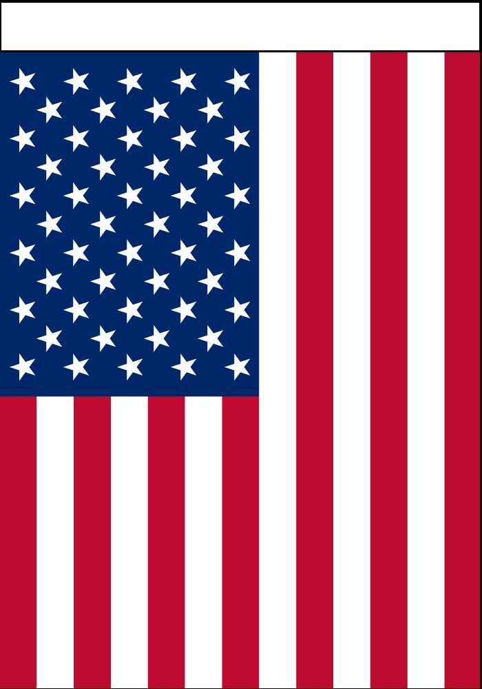 Buy USA AMERICAN POLY-- 28" X 40" GARDEN HANGINGFLAG*- CLOSEOUT NOW $ 2,.50 EABulk Price